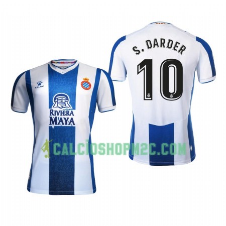 RCD Espanyol Sergi Darder 10 Maglia Prima 2019/2020 Manica Corta